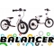 Rowerek biegowy BALANCER + podnóżek + pompowane koła WB-21 bialy